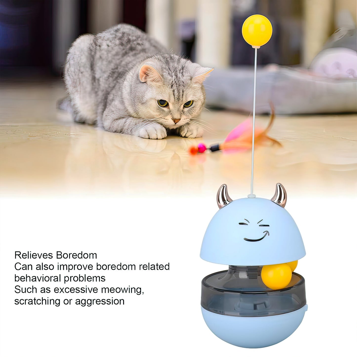Self Balance Creative Cat toy For Activity