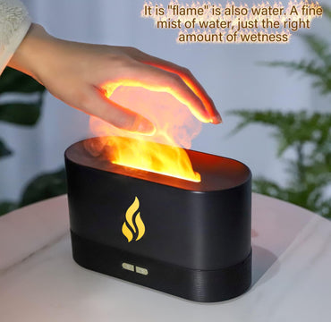 Flame humidifier