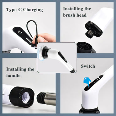 7 in 1 Smart Electric Cleaning Brush Powerfull Motor