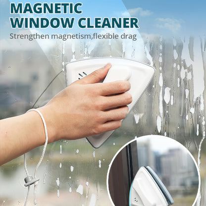 Magnetic Glass Cleaner for High Rise Building Dual Zone Cleaning